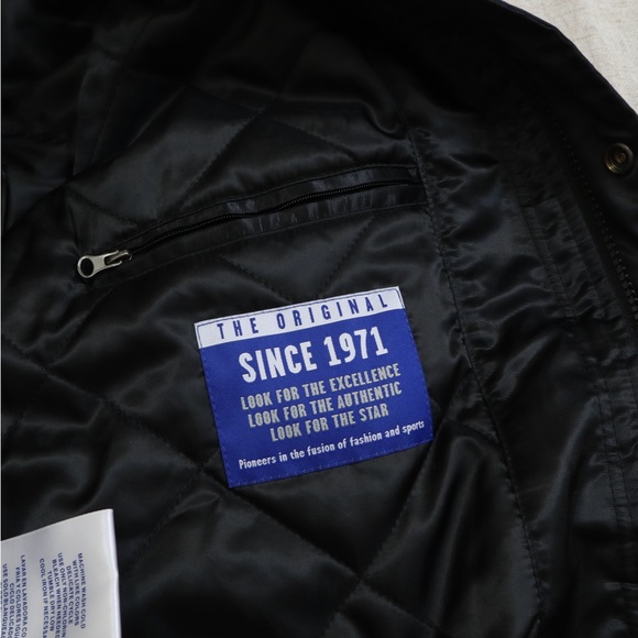 STARTER Black Bomber Logo Jacket NWT - Picture 14 of 16